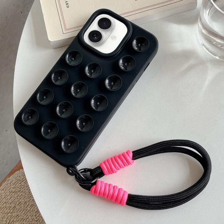 เคสโทรศัพท์ซิลิโคนแบบถ้วยดูดง่ายพร้อมสายคล้อง สำหรับ iPhone 17 Pro Max, สำหรับ iPhone 17 Pro, สำหรับ iPhone 17, สำหรับ iPhone Air, สำหรับ iPhone 16 Pro Max, สำหรับ iPhone 16 Pro, สำหรับ iPhone 16 Plus, สำหรับ iPhone 16