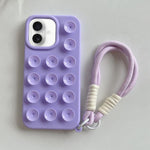 เคสโทรศัพท์ซิลิโคนแบบถ้วยดูดง่ายพร้อมสายคล้อง สำหรับ iPhone 17 Pro Max, สำหรับ iPhone 17 Pro, สำหรับ iPhone 17, สำหรับ iPhone Air, สำหรับ iPhone 16 Pro Max, สำหรับ iPhone 16 Pro, สำหรับ iPhone 16 Plus, สำหรับ iPhone 16
