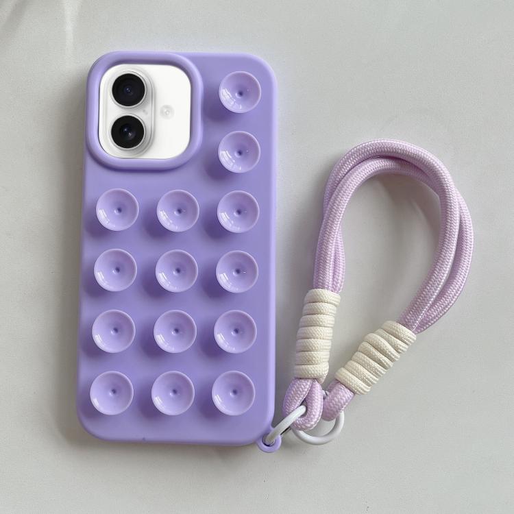 เคสโทรศัพท์ซิลิโคนแบบถ้วยดูดง่ายพร้อมสายคล้อง สำหรับ iPhone 17 Pro Max, สำหรับ iPhone 17 Pro, สำหรับ iPhone 17, สำหรับ iPhone Air, สำหรับ iPhone 16 Pro Max, สำหรับ iPhone 16 Pro, สำหรับ iPhone 16 Plus, สำหรับ iPhone 16