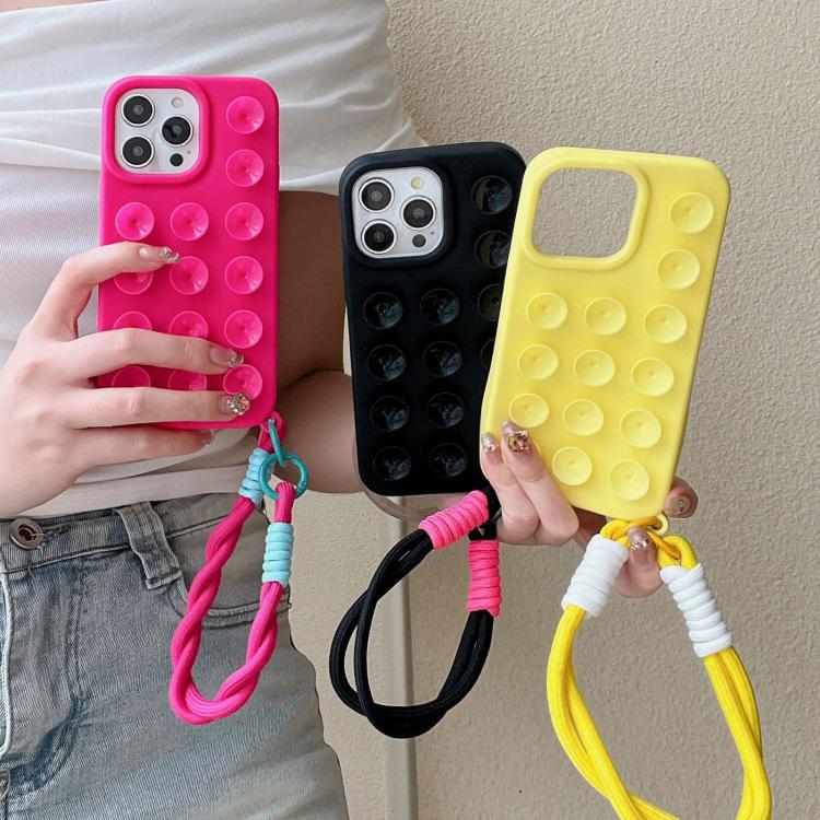 เคสโทรศัพท์ซิลิโคนแบบถ้วยดูดง่ายพร้อมสายคล้อง สำหรับ iPhone 17 Pro Max, สำหรับ iPhone 17 Pro, สำหรับ iPhone 17, สำหรับ iPhone Air, สำหรับ iPhone 16 Pro Max, สำหรับ iPhone 16 Pro, สำหรับ iPhone 16 Plus, สำหรับ iPhone 16