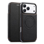 เคสโทรศัพท์หนังวีแกนบางพิเศษพร้อมช่องใส่บัตรแม่เหล็ก ESEBLE สำหรับ iPhone 17 Pro Max, สำหรับ iPhone 17 Pro, สำหรับ iPhone 17, สำหรับ iPhone Air