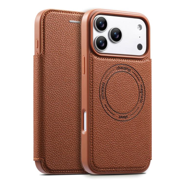 เคสโทรศัพท์หนังวีแกนบางพิเศษพร้อมช่องใส่บัตรแม่เหล็ก ESEBLE สำหรับ iPhone 17 Pro Max, สำหรับ iPhone 17 Pro, สำหรับ iPhone 17, สำหรับ iPhone Air