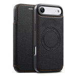 เคสโทรศัพท์หนังวีแกนบางพิเศษพร้อมช่องใส่บัตรแม่เหล็ก ESEBLE สำหรับ iPhone 17 Pro Max, สำหรับ iPhone 17 Pro, สำหรับ iPhone 17, สำหรับ iPhone Air