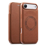 เคสโทรศัพท์หนังวีแกนบางพิเศษพร้อมช่องใส่บัตรแม่เหล็ก ESEBLE สำหรับ iPhone 17 Pro Max, สำหรับ iPhone 17 Pro, สำหรับ iPhone 17, สำหรับ iPhone Air