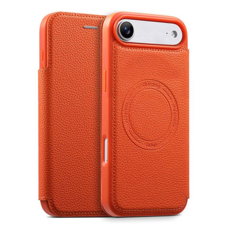 เคสโทรศัพท์หนังวีแกนบางพิเศษพร้อมช่องใส่บัตรแม่เหล็ก ESEBLE สำหรับ iPhone 17 Pro Max, สำหรับ iPhone 17 Pro, สำหรับ iPhone 17, สำหรับ iPhone Air