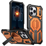เคสโทรศัพท์กันกระแทกแม่เหล็กพร้อมที่ยึดโลหะซ่อน สำหรับ iPhone 17 Pro Max, สำหรับ iPhone 17 Pro, สำหรับ iPhone 17, สำหรับ iPhone Air, สำหรับ iPhone 16 Pro Max, สำหรับ iPhone 16 Pro, สำหรับ iPhone 16 Plus, สำหรับ iPhone 16