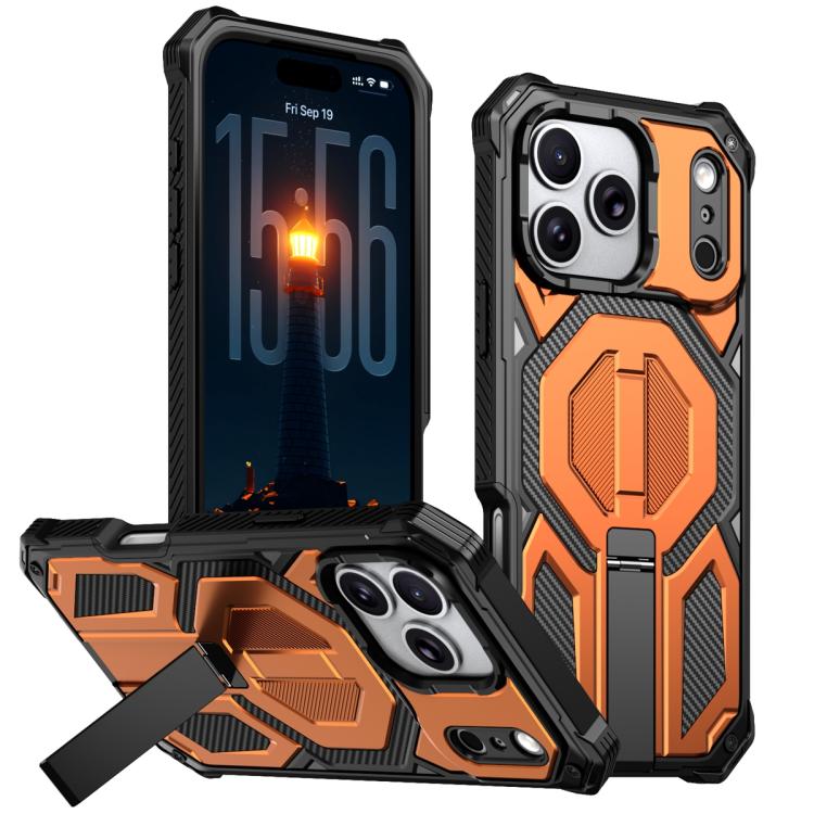 เคสโทรศัพท์กันกระแทกแม่เหล็กพร้อมที่ยึดโลหะซ่อน สำหรับ iPhone 17 Pro Max, สำหรับ iPhone 17 Pro, สำหรับ iPhone 17, สำหรับ iPhone Air, สำหรับ iPhone 16 Pro Max, สำหรับ iPhone 16 Pro, สำหรับ iPhone 16 Plus, สำหรับ iPhone 16