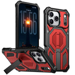 เคสโทรศัพท์กันกระแทกแม่เหล็กพร้อมที่ยึดโลหะซ่อน สำหรับ iPhone 17 Pro Max, สำหรับ iPhone 17 Pro, สำหรับ iPhone 17, สำหรับ iPhone Air, สำหรับ iPhone 16 Pro Max, สำหรับ iPhone 16 Pro, สำหรับ iPhone 16 Plus, สำหรับ iPhone 16