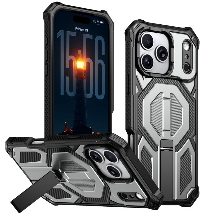 เคสโทรศัพท์กันกระแทกแม่เหล็กพร้อมที่ยึดโลหะซ่อน สำหรับ iPhone 17 Pro Max, สำหรับ iPhone 17 Pro, สำหรับ iPhone 17, สำหรับ iPhone Air, สำหรับ iPhone 16 Pro Max, สำหรับ iPhone 16 Pro, สำหรับ iPhone 16 Plus, สำหรับ iPhone 16