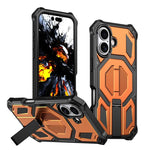 เคสโทรศัพท์กันกระแทกแม่เหล็กพร้อมที่ยึดโลหะซ่อน สำหรับ iPhone 17 Pro Max, สำหรับ iPhone 17 Pro, สำหรับ iPhone 17, สำหรับ iPhone Air, สำหรับ iPhone 16 Pro Max, สำหรับ iPhone 16 Pro, สำหรับ iPhone 16 Plus, สำหรับ iPhone 16