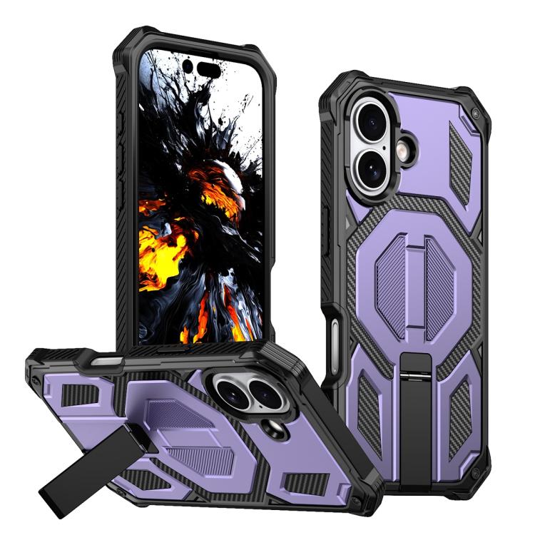 เคสโทรศัพท์กันกระแทกแม่เหล็กพร้อมที่ยึดโลหะซ่อน สำหรับ iPhone 17 Pro Max, สำหรับ iPhone 17 Pro, สำหรับ iPhone 17, สำหรับ iPhone Air, สำหรับ iPhone 16 Pro Max, สำหรับ iPhone 16 Pro, สำหรับ iPhone 16 Plus, สำหรับ iPhone 16