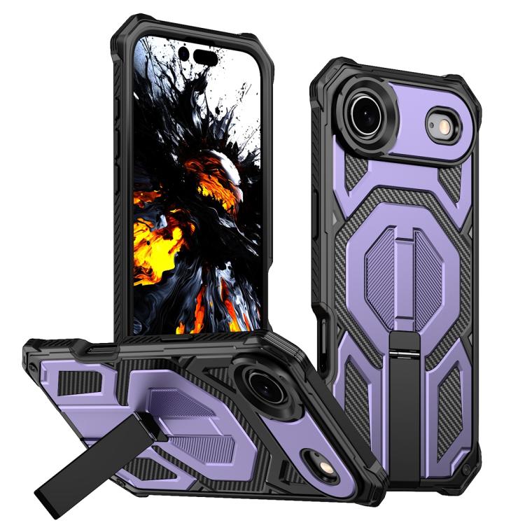 เคสโทรศัพท์กันกระแทกแม่เหล็กพร้อมที่ยึดโลหะซ่อน สำหรับ iPhone 17 Pro Max, สำหรับ iPhone 17 Pro, สำหรับ iPhone 17, สำหรับ iPhone Air, สำหรับ iPhone 16 Pro Max, สำหรับ iPhone 16 Pro, สำหรับ iPhone 16 Plus, สำหรับ iPhone 16