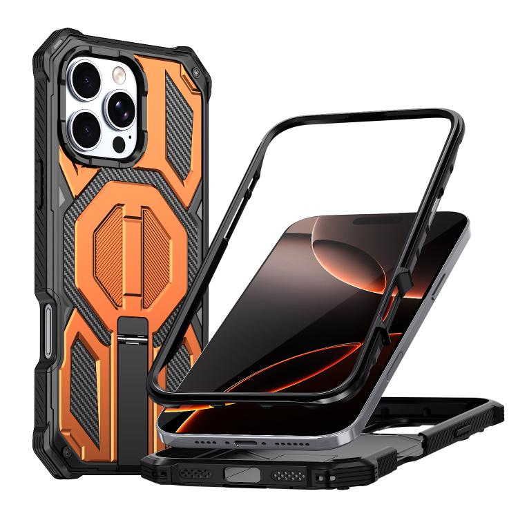 เคสโทรศัพท์กันกระแทกแม่เหล็กพร้อมที่ยึดโลหะซ่อน สำหรับ iPhone 17 Pro Max, สำหรับ iPhone 17 Pro, สำหรับ iPhone 17, สำหรับ iPhone Air, สำหรับ iPhone 16 Pro Max, สำหรับ iPhone 16 Pro, สำหรับ iPhone 16 Plus, สำหรับ iPhone 16
