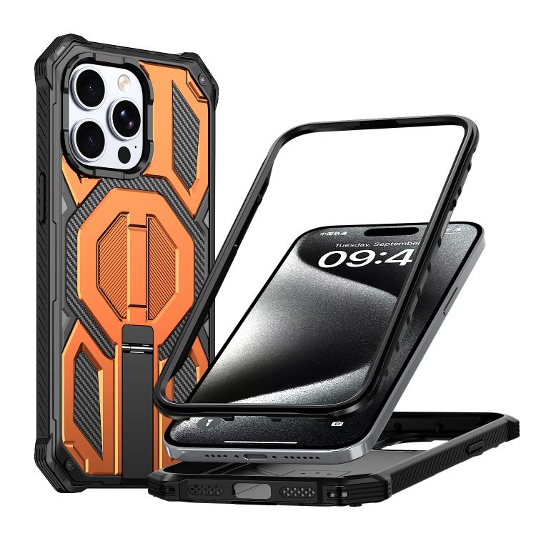 เคสโทรศัพท์กันกระแทกแม่เหล็กที่ซ่อนที่ยึดโลหะ สำหรับ iPhone 15 Pro Max, สำหรับ iPhone 15 Pro, สำหรับ iPhone 15 Plus / 14 Plus, สำหรับ iPhone 15, สำหรับ iPhone 14 / 13, สำหรับ iPhone 14 Pro, สำหรับ iPhone 14 Pro Max, สำหรับ iPhone 13 Pro Max