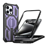 เคสโทรศัพท์กันกระแทกแม่เหล็กที่ซ่อนที่ยึดโลหะ สำหรับ iPhone 15 Pro Max, สำหรับ iPhone 15 Pro, สำหรับ iPhone 15 Plus / 14 Plus, สำหรับ iPhone 15, สำหรับ iPhone 14 / 13, สำหรับ iPhone 14 Pro, สำหรับ iPhone 14 Pro Max, สำหรับ iPhone 13 Pro Max