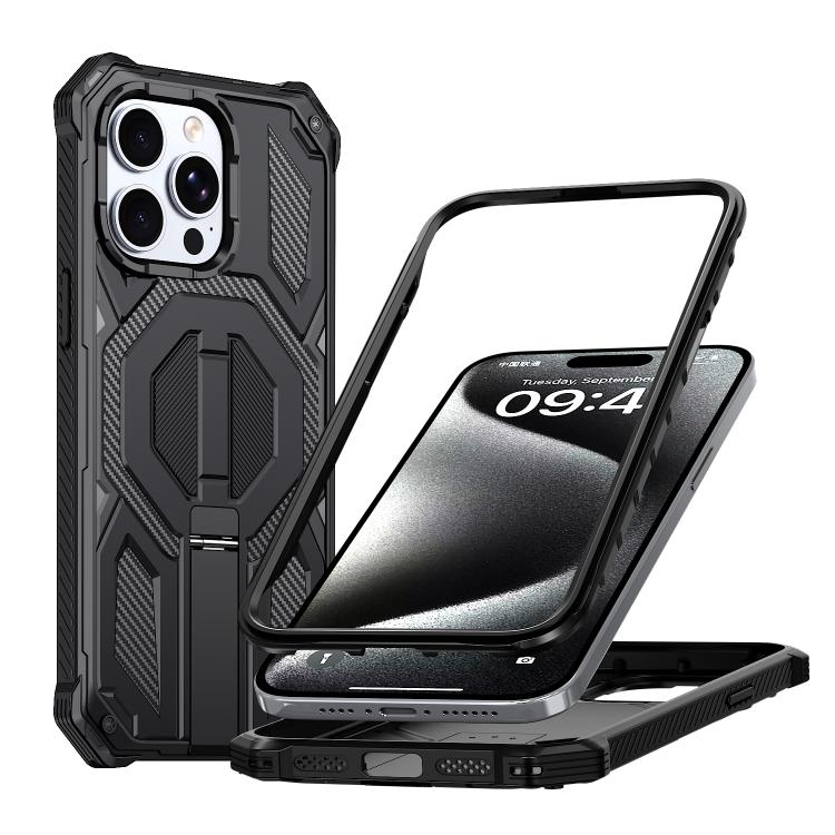 เคสโทรศัพท์กันกระแทกแม่เหล็กที่ซ่อนที่ยึดโลหะ สำหรับ iPhone 15 Pro Max, สำหรับ iPhone 15 Pro, สำหรับ iPhone 15 Plus / 14 Plus, สำหรับ iPhone 15, สำหรับ iPhone 14 / 13, สำหรับ iPhone 14 Pro, สำหรับ iPhone 14 Pro Max, สำหรับ iPhone 13 Pro Max
