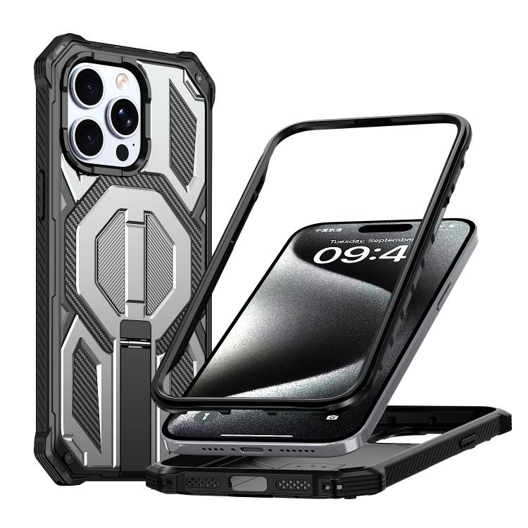 เคสโทรศัพท์กันกระแทกแม่เหล็กที่ซ่อนที่ยึดโลหะ สำหรับ iPhone 15 Pro Max, สำหรับ iPhone 15 Pro, สำหรับ iPhone 15 Plus / 14 Plus, สำหรับ iPhone 15, สำหรับ iPhone 14 / 13, สำหรับ iPhone 14 Pro, สำหรับ iPhone 14 Pro Max, สำหรับ iPhone 13 Pro Max