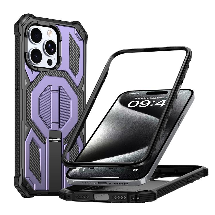 เคสโทรศัพท์กันกระแทกแม่เหล็กที่ซ่อนที่ยึดโลหะ สำหรับ iPhone 15 Pro Max, สำหรับ iPhone 15 Pro, สำหรับ iPhone 15 Plus / 14 Plus, สำหรับ iPhone 15, สำหรับ iPhone 14 / 13, สำหรับ iPhone 14 Pro, สำหรับ iPhone 14 Pro Max, สำหรับ iPhone 13 Pro Max