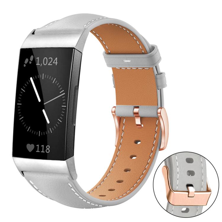 xDfind Rose Gold Buckle Black Shark Fine Grain Vegan Leather Watch Band, For Fitbit Charge 6 / 5, For Fitbit Versa 4 / 3 / Sense2 / 1, For Fitbit Versa 2/Versa/Versa Lite/Blaze, For Fitbit Charge 4 / 3