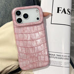เคสโทรศัพท์หนังวีแกนกันกระแทกลายจระเข้วินเทจ สำหรับ iPhone 17 Pro Max, สำหรับ iPhone 17 Pro