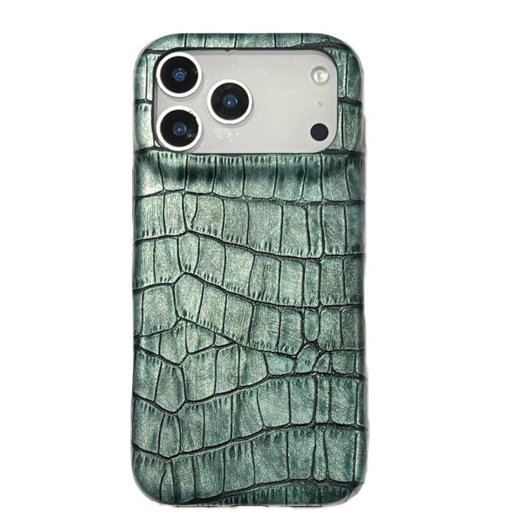 เคสโทรศัพท์หนังวีแกนกันกระแทกลายจระเข้วินเทจ สำหรับ iPhone 17 Pro Max, สำหรับ iPhone 17 Pro