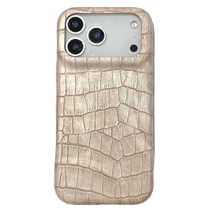 เคสโทรศัพท์หนังวีแกนกันกระแทกลายจระเข้วินเทจ สำหรับ iPhone 17 Pro Max, สำหรับ iPhone 17 Pro