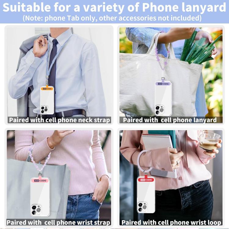 ชุดแผ่นเชื่อมต่อสายคล้องโทรศัพท์ XDcase 5 ชิ้น