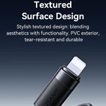 USAMS SJ778 สายชาร์จข้อมูล USB เป็น 8pin 2.4A ชาร์จเร็ว, USB เป็น 8pin