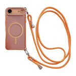 เคสโทรศัพท์แม่เหล็กอะคริลิคใสประดับเพชรพร้อมสายคล้องไหล่ด้านขวา สำหรับ iPhone 17 Pro Max, สำหรับ iPhone 17 Pro, สำหรับ iPhone 17, สำหรับ iPhone Air, สำหรับ iPhone 16 Pro Max, สำหรับ iPhone 16 Pro, สำหรับ iPhone 16 Plus, สำหรับ iPhone 16