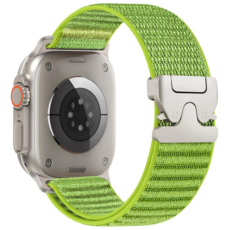 สายรัดนาฬิกาไนลอนลายภูเขาพร้อมหัวเข็มขัด xDfind Parachute สำหรับ Apple Watch 42 / 44 / 45 / 46 / 49mm, สำหรับ Apple Watch 38 / 40 / 41 / S10 42mm