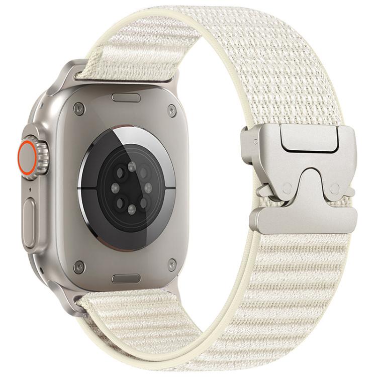 สายรัดนาฬิกาไนลอนลายภูเขาพร้อมหัวเข็มขัด xDfind Parachute สำหรับ Apple Watch 42 / 44 / 45 / 46 / 49mm, สำหรับ Apple Watch 38 / 40 / 41 / S10 42mm
