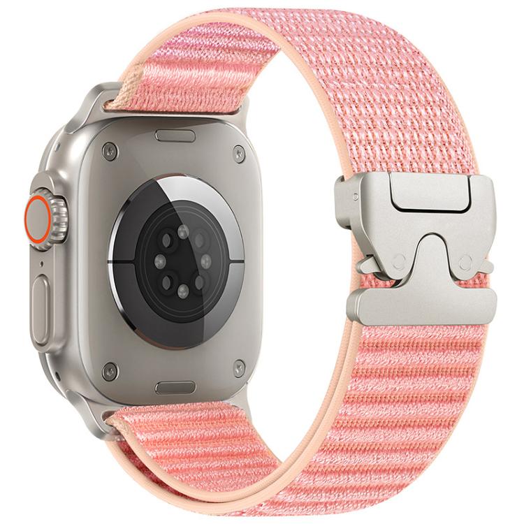 สายรัดนาฬิกาไนลอนลายภูเขาพร้อมหัวเข็มขัด xDfind Parachute สำหรับ Apple Watch 42 / 44 / 45 / 46 / 49mm, สำหรับ Apple Watch 38 / 40 / 41 / S10 42mm