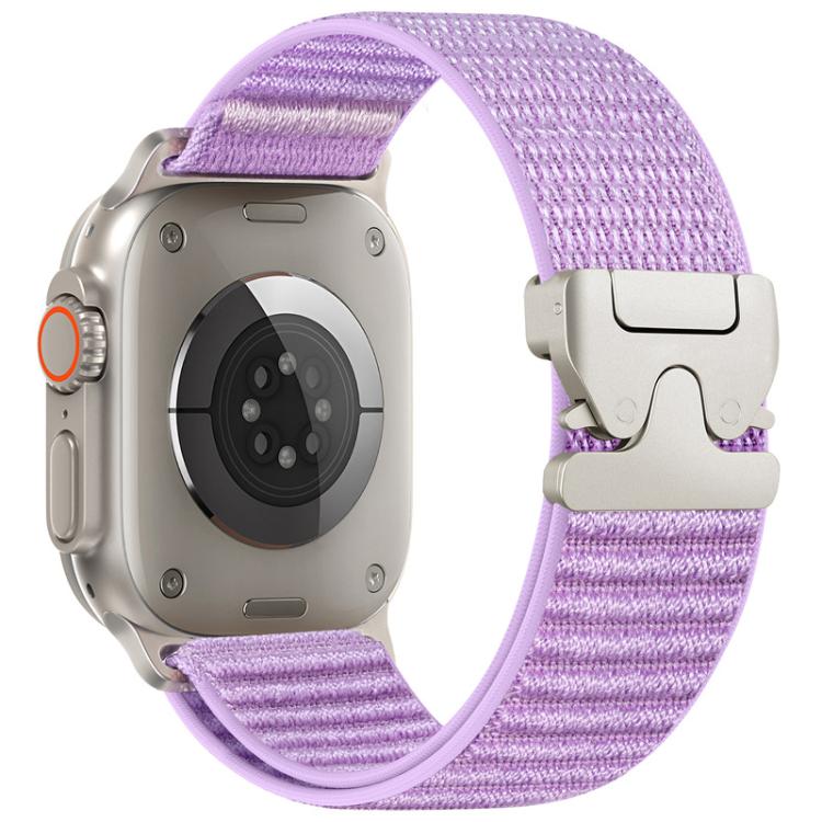 สายรัดนาฬิกาไนลอนลายภูเขาพร้อมหัวเข็มขัด xDfind Parachute สำหรับ Apple Watch 42 / 44 / 45 / 46 / 49mm, สำหรับ Apple Watch 38 / 40 / 41 / S10 42mm