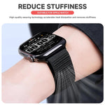 สายรัดนาฬิกาไนลอนลายภูเขาพร้อมหัวเข็มขัด xDfind Parachute สำหรับ Apple Watch 42 / 44 / 45 / 46 / 49mm, สำหรับ Apple Watch 38 / 40 / 41 / S10 42mm