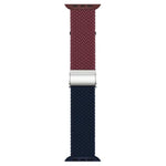สายรัดนาฬิกาไนลอนถักเย็บพร้อมหัวเข็มขัด xDfind สำหรับ Apple Watch 42 / 44 / 45 / 46 / 49mm, สำหรับ Apple Watch 38 / 40 / 41 / S10 42mm
