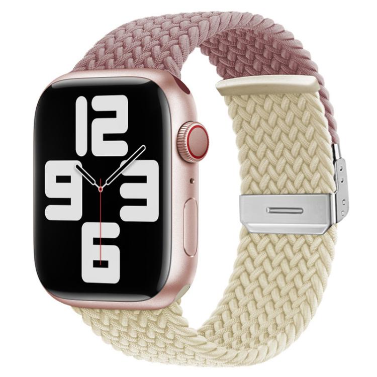 สายรัดนาฬิกาไนลอนถักเย็บพร้อมหัวเข็มขัด xDfind สำหรับ Apple Watch 42 / 44 / 45 / 46 / 49mm, สำหรับ Apple Watch 38 / 40 / 41 / S10 42mm