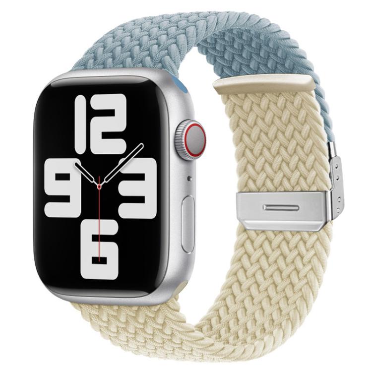 สายรัดนาฬิกาไนลอนถักเย็บพร้อมหัวเข็มขัด xDfind สำหรับ Apple Watch 42 / 44 / 45 / 46 / 49mm, สำหรับ Apple Watch 38 / 40 / 41 / S10 42mm