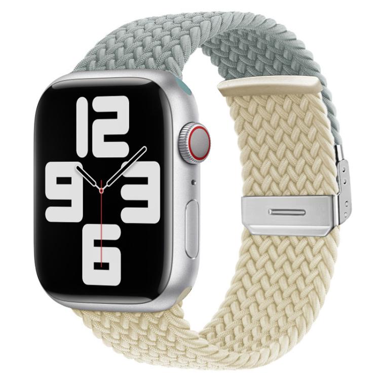 สายรัดนาฬิกาไนลอนถักเย็บพร้อมหัวเข็มขัด xDfind สำหรับ Apple Watch 42 / 44 / 45 / 46 / 49mm, สำหรับ Apple Watch 38 / 40 / 41 / S10 42mm