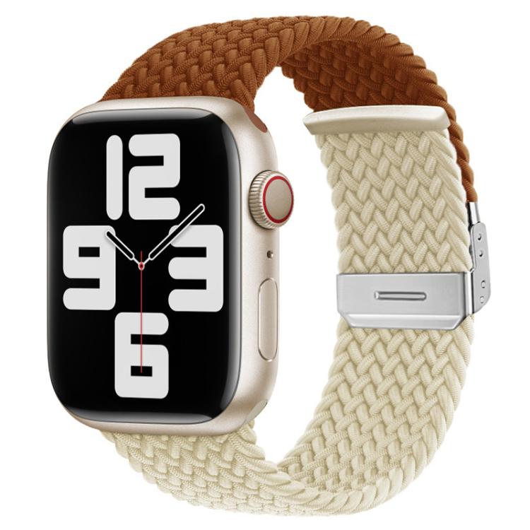 สายรัดนาฬิกาไนลอนถักเย็บพร้อมหัวเข็มขัด xDfind สำหรับ Apple Watch 42 / 44 / 45 / 46 / 49mm, สำหรับ Apple Watch 38 / 40 / 41 / S10 42mm
