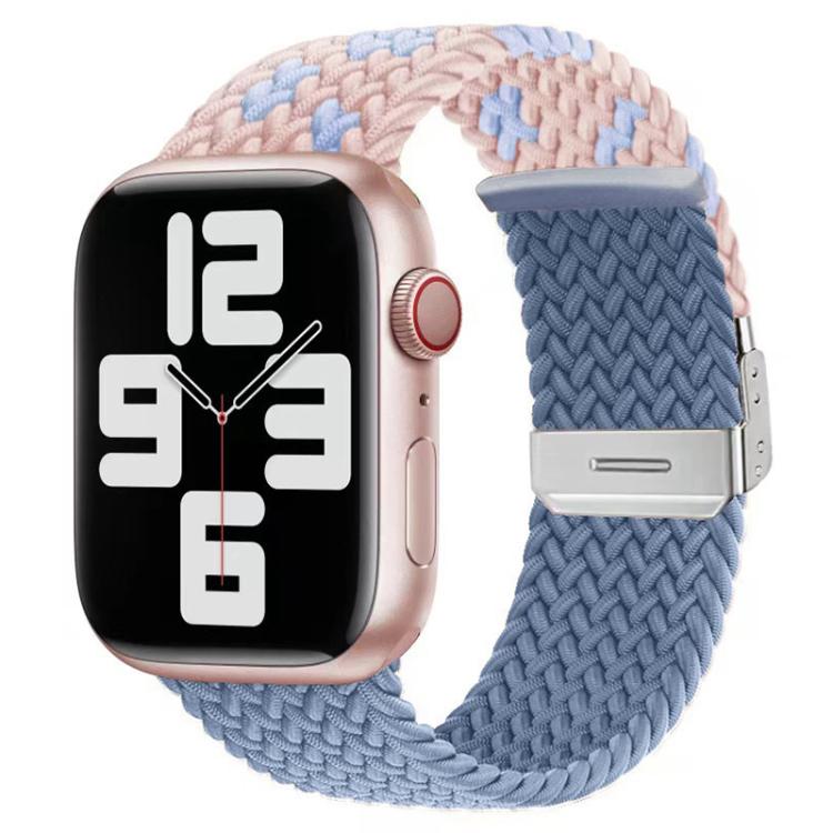 สายรัดนาฬิกาไนลอนถักเย็บพร้อมหัวเข็มขัด xDfind สำหรับ Apple Watch 42 / 44 / 45 / 46 / 49mm, สำหรับ Apple Watch 38 / 40 / 41 / S10 42mm