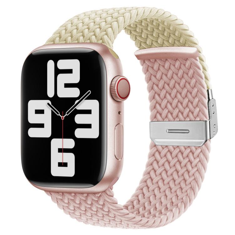 สายรัดนาฬิกาไนลอนถักเย็บพร้อมหัวเข็มขัด xDfind สำหรับ Apple Watch 42 / 44 / 45 / 46 / 49mm, สำหรับ Apple Watch 38 / 40 / 41 / S10 42mm