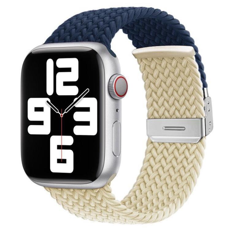 สายรัดนาฬิกาไนลอนถักเย็บพร้อมหัวเข็มขัด xDfind สำหรับ Apple Watch 42 / 44 / 45 / 46 / 49mm, สำหรับ Apple Watch 38 / 40 / 41 / S10 42mm