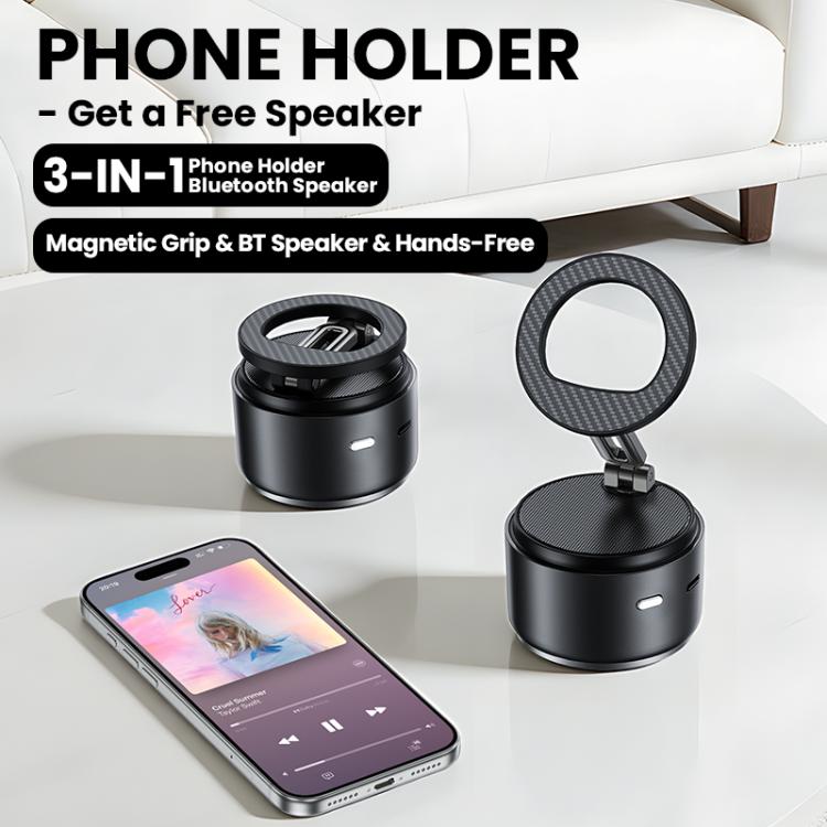 ที่วางโทรศัพท์แม่เหล็กอเนกประสงค์พร้อมลำโพงบลูทูธ A5 (สีดำ), A5 (สีน้ำเงินเข้ม)