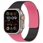 สายรัดนาฬิกา xDfind สีตัดกัน ลายผิวลิ้นจี่ Magnetic Silicone สำหรับ Apple Watch 42 / 44 / 45 / 46 / 49 มม., สำหรับ Apple Watch 38 / 40 / 41 / S11 42 มม.