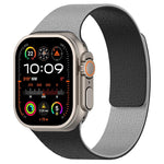 สายรัดนาฬิกา xDfind สีตัดกัน ลายผิวลิ้นจี่ Magnetic Silicone สำหรับ Apple Watch 42 / 44 / 45 / 46 / 49 มม., สำหรับ Apple Watch 38 / 40 / 41 / S11 42 มม.