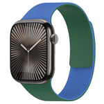 สายรัดนาฬิกา xDfind สีตัดกัน ลายผิวลิ้นจี่ Magnetic Silicone สำหรับ Apple Watch 42 / 44 / 45 / 46 / 49 มม., สำหรับ Apple Watch 38 / 40 / 41 / S11 42 มม.