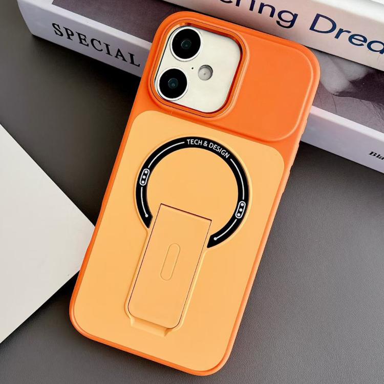 เคสโทรศัพท์แม่เหล็ก TPU ผสม PC สัมผัสเหมือนผิวหนังพร้อมขาตั้ง สำหรับ iPhone 17 Pro Max, สำหรับ iPhone 17 Pro, สำหรับ iPhone 17, สำหรับ iPhone 16 Pro Max, สำหรับ iPhone 16 Pro, สำหรับ iPhone 16, สำหรับ iPhone 15 Pro Max, สำหรับ iPhone 15 Pro
