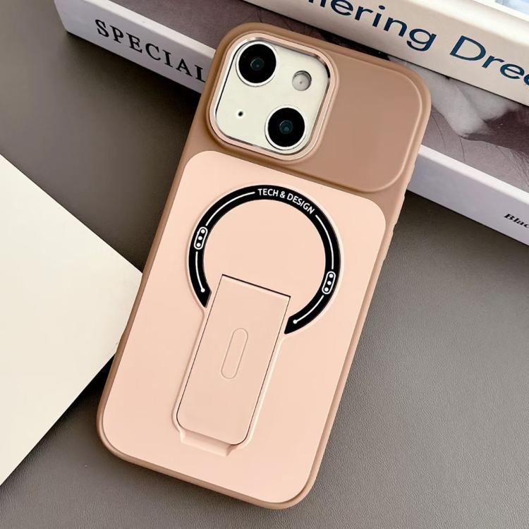 เคสโทรศัพท์แม่เหล็ก TPU ผสม PC สัมผัสเหมือนผิวหนังพร้อมขาตั้ง สำหรับ iPhone 15, สำหรับ iPhone 14, สำหรับ iPhone 14 Pro, สำหรับ iPhone 14 Pro Max, สำหรับ iPhone 13 Pro Max, สำหรับ iPhone 13 Pro, สำหรับ iPhone 13