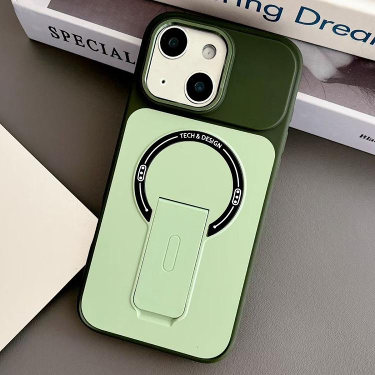 เคสโทรศัพท์แม่เหล็ก TPU ผสม PC สัมผัสเหมือนผิวหนังพร้อมขาตั้ง สำหรับ iPhone 15, สำหรับ iPhone 14, สำหรับ iPhone 14 Pro, สำหรับ iPhone 14 Pro Max, สำหรับ iPhone 13 Pro Max, สำหรับ iPhone 13 Pro, สำหรับ iPhone 13