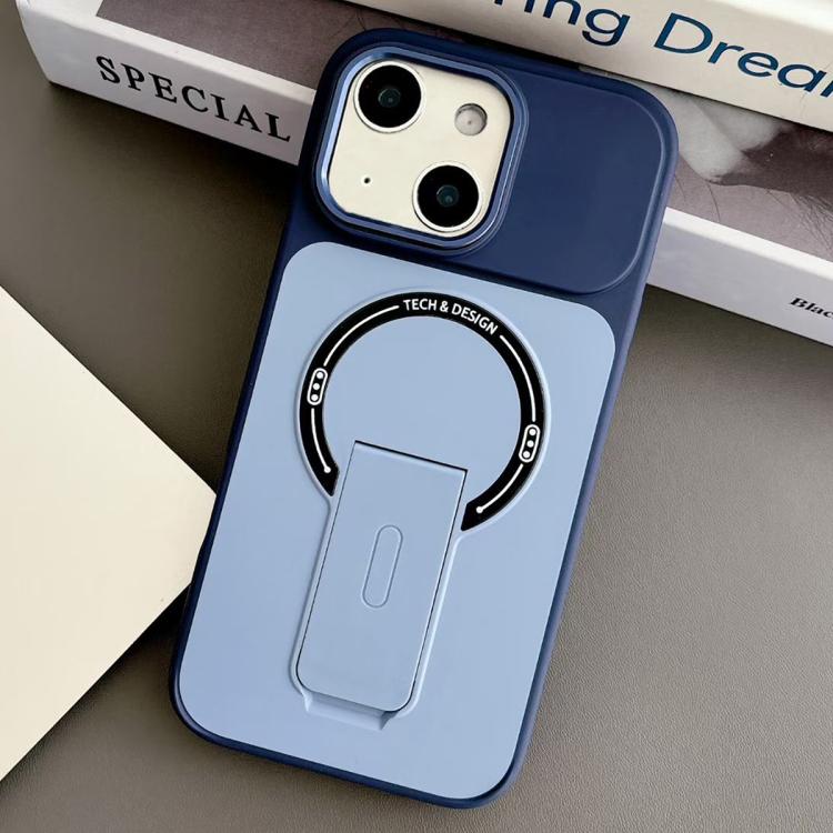เคสโทรศัพท์แม่เหล็ก TPU ผสม PC สัมผัสเหมือนผิวหนังพร้อมขาตั้ง สำหรับ iPhone 15, สำหรับ iPhone 14, สำหรับ iPhone 14 Pro, สำหรับ iPhone 14 Pro Max, สำหรับ iPhone 13 Pro Max, สำหรับ iPhone 13 Pro, สำหรับ iPhone 13